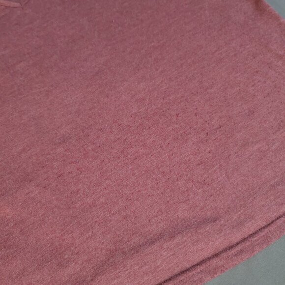 SHEIN T-Shirt Womens 4XL Red Curve V Neck Loungewear Comfort Stretch Top - Picture 6 of 10